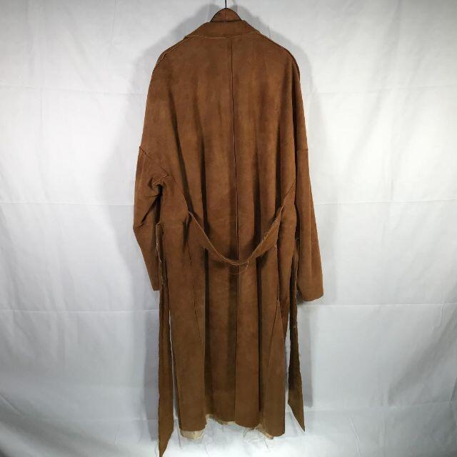 sulvam サルバム 定価25万 レザー コート ガウン - レザージャケット