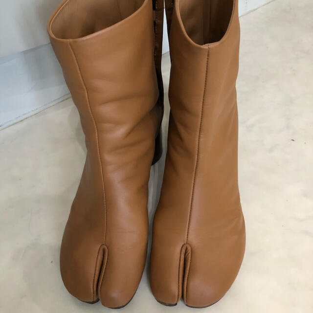人気提案 Maison Martin マルジェラ 足袋ブーツ キャメル 37