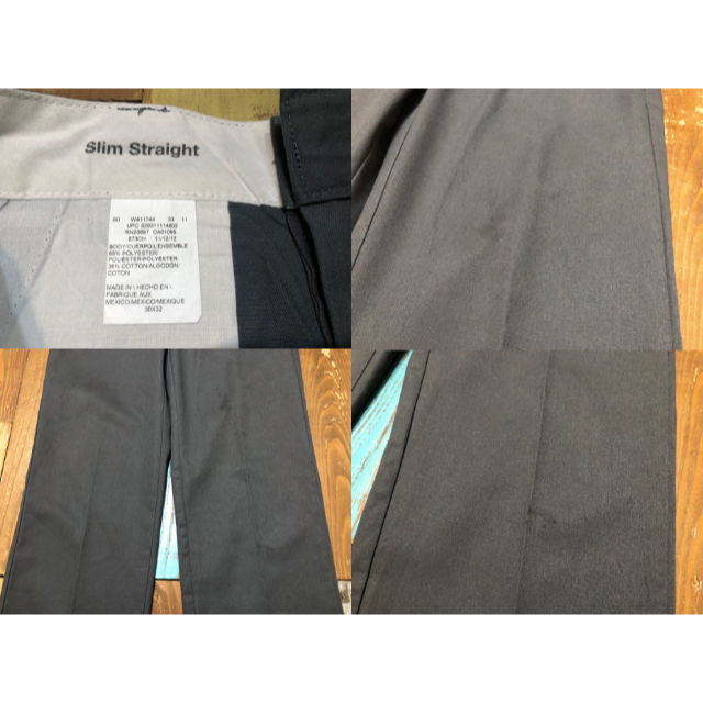 Dickies(ディッキーズ)の３１００７　アメリカ輸入 USED ディッキーズ ８７３ Dグレー　 W３０ メンズのパンツ(ワークパンツ/カーゴパンツ)の商品写真