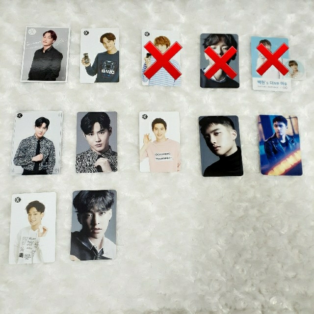 EXO トレカ 9枚セットEXO