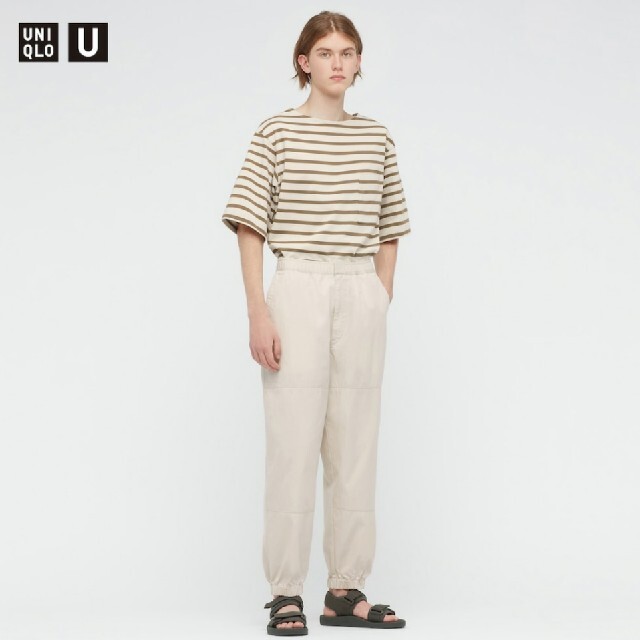 <新品> UNIQLO U ワイドフィットジョガーパンツ Lサイズ