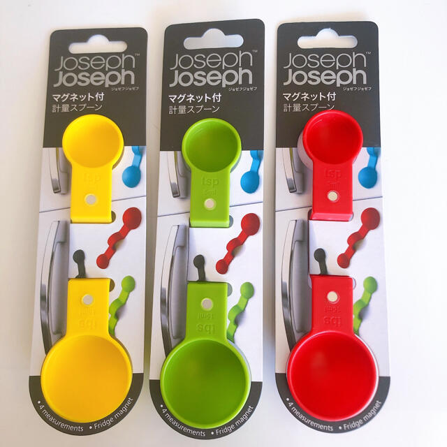 Joseph Joseph - ジョセフジョセフ 計量スプーン3色セットの通販 by