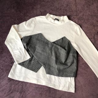 ナルミヤ インターナショナル(NARUMIYA INTERNATIONAL)のバイラビット　ビスチェ風カットソー(Tシャツ/カットソー)