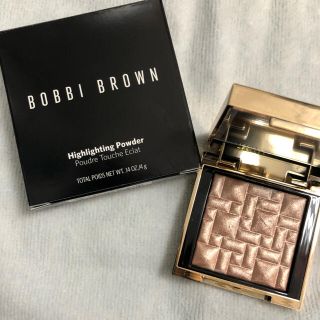 ボビイブラウン(BOBBI BROWN)のボビイブラウン ミニハイライティングパウダー L01ピンクグロウ(フェイスカラー)