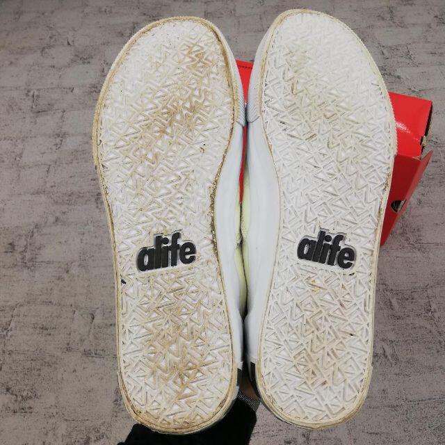 ALIFE(エーライフ)のALIFE エーライフ パブリック アウトレージ TUMBLED LEATHER メンズの靴/シューズ(スニーカー)の商品写真