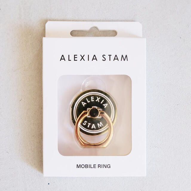 ALEXIA STAM(アリシアスタン)のアリシアスタン スマホリング スマホ/家電/カメラのスマホアクセサリー(その他)の商品写真