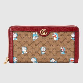 グッチ(Gucci)のドラえもん　グッチ DORAEMON GUCCIジップアラウンドウォレット長財布(財布)