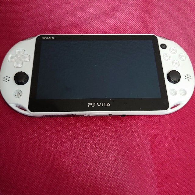 PS Vita PCH-2000 SONY グレイシャーホワイトゲームソフト/ゲーム機本体