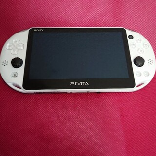 プレイステーションヴィータ(PlayStation Vita)のPS Vita PCH-2000 SONY グレイシャーホワイト(携帯用ゲーム機本体)