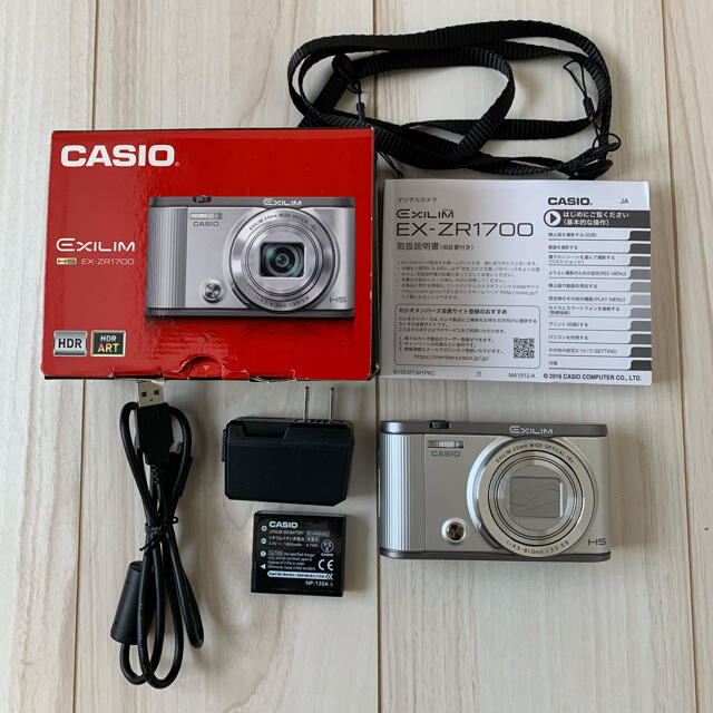 CASIO EXILM EX-ZR1700カメラ