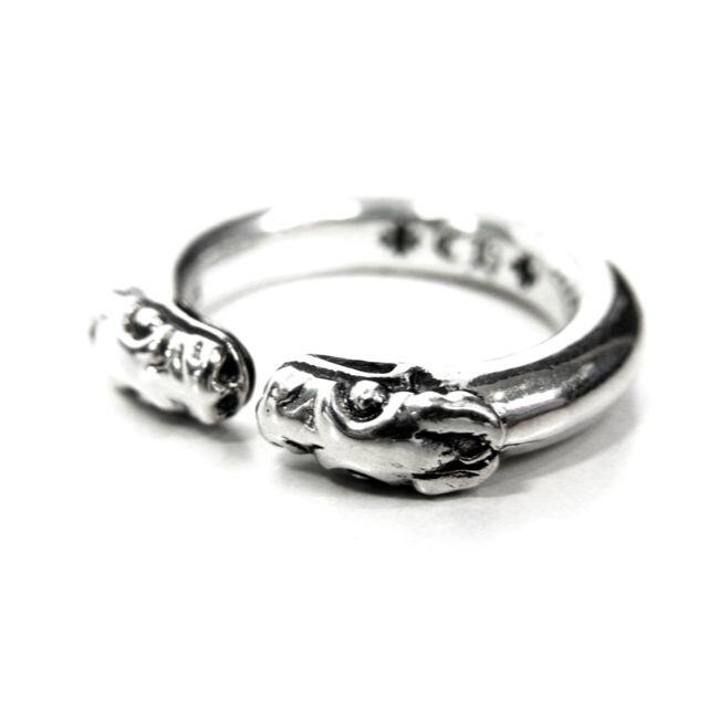 クロムハーツCHROME HEARTS■DOUBLE DOG RINGリング