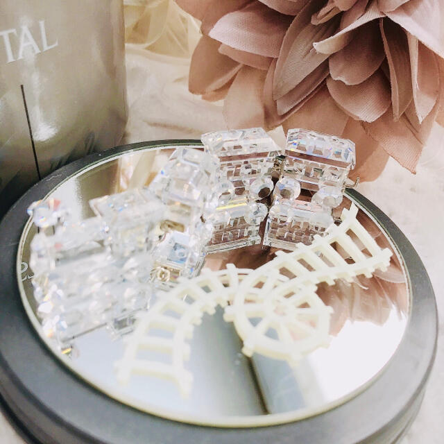 SWAROVSKI - スワロフスキー ミニトレインセット クリスタル SWAROVSKI - スワロフスキー ミニトレインセット クリスタル