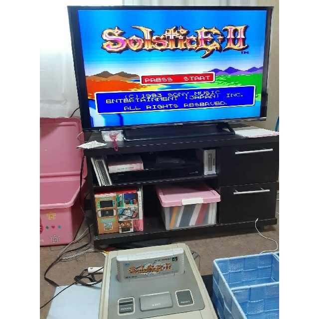 SFCスーパーファミコンソフト ソルスティスⅡ SolsticEⅡ