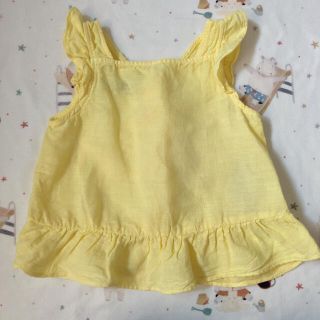 ザラキッズ(ZARA KIDS)のZARA baby バックリボントップス 86(シャツ/カットソー)