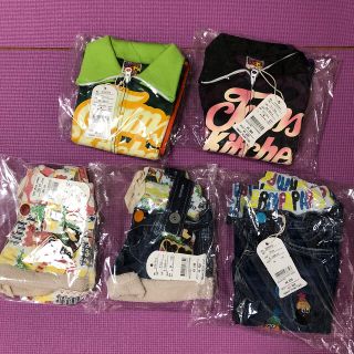 ジャム(JAM)のJAM まとめ売り 90 100 つなぎ デニムパンツ  5点(パンツ/スパッツ)