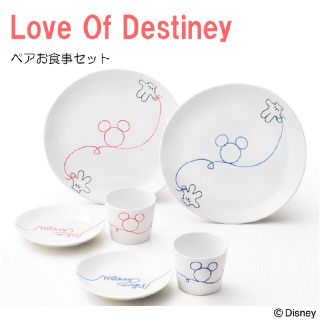 ディズニー(Disney)のDisney　ペアお食事セット(食器)