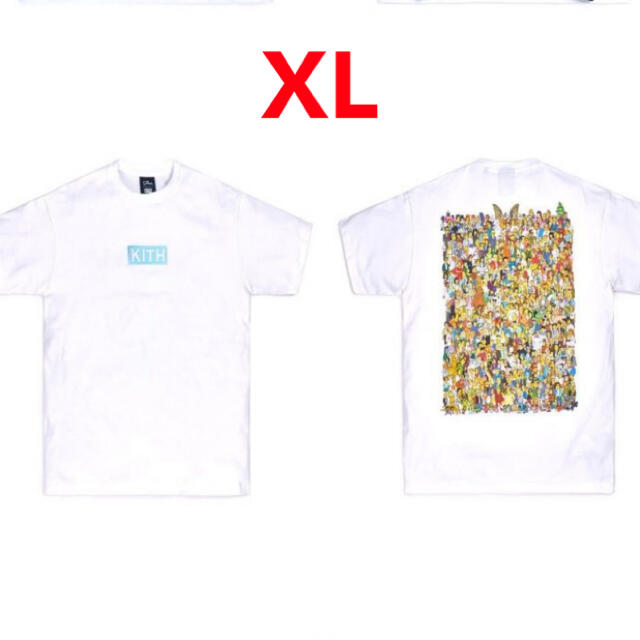 Tシャツ/カットソー(半袖/袖なし)Kith for The Simpsons 2021 XLサイズ