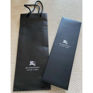 バーバリーブラックレーベル(BURBERRY BLACK LABEL)のバーバリーブラックレーベル　ネクタイ箱&紙袋(その他)