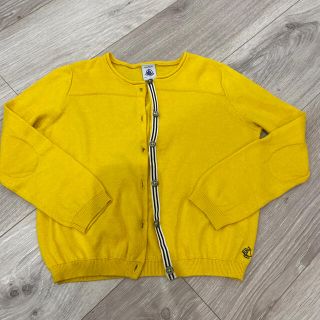 プチバトー(PETIT BATEAU)のプチバトー　4アンス　102センチ　コットンカーディガン(カーディガン)