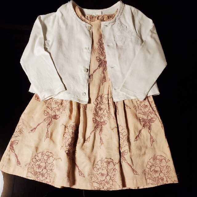 hakka kids(ハッカキッズ)のハッカキッズワンピース120 キッズ/ベビー/マタニティのキッズ服女の子用(90cm~)(ワンピース)の商品写真