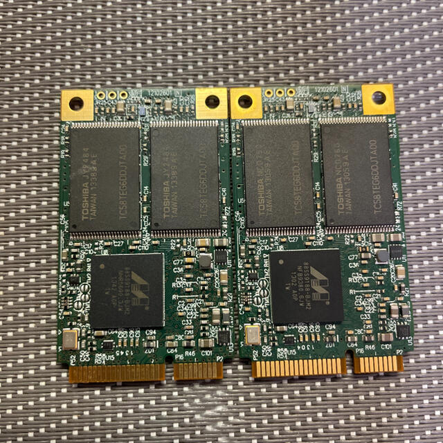 Lite-On SSD mSATA 32GB 二枚セット スマホ/家電/カメラのPC/タブレット(PCパーツ)の商品写真