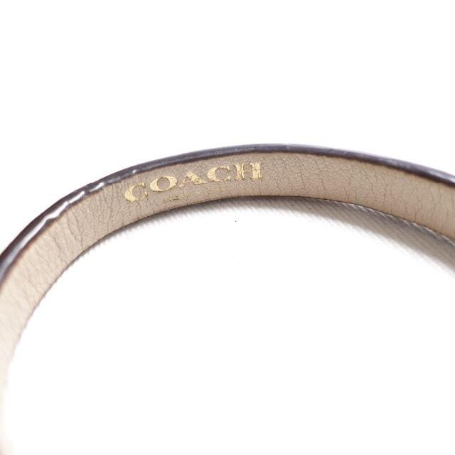 COACH(コーチ)の[COACH] レザーブレスレット  レディースのアクセサリー(ブレスレット/バングル)の商品写真