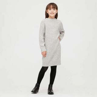 ユニクロ(UNIQLO)の＊kss様専用　スフレヤーンワンピース　ユニクロ(ワンピース)