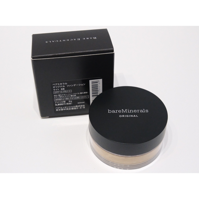 bareMinerals(ベアミネラル)のbareMinerals　オリジナルファンデーション　ライト08 コスメ/美容のベースメイク/化粧品(ファンデーション)の商品写真