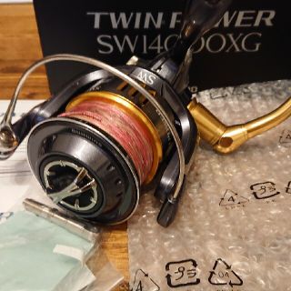 シマノ(SHIMANO)の最終値下げ 美品 ツインパワーSW14000XG (リール)