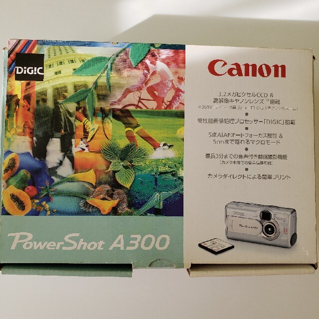 デジタルカメラCanon powershot A300 スマホ/家電/カメラのカメラ(コンパクトデジタルカメラ)の商品写真