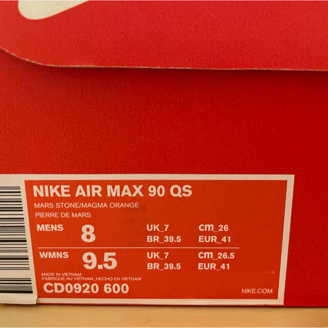 靴/シューズNIKE AIR MAX 90 QS