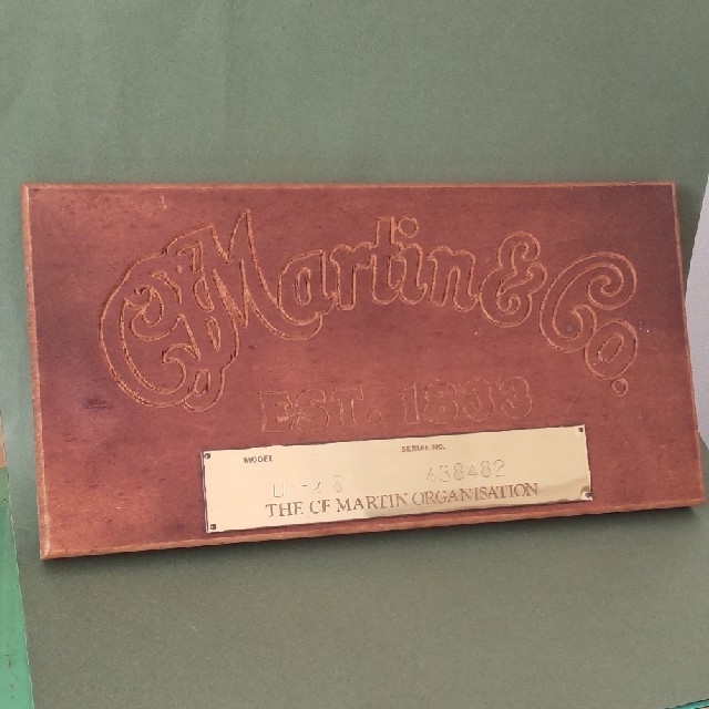 Martin - マーチンギター シリアルプレートの通販 by イチゴs Martin - マーチンギター シリアルプレートの通販 by イチゴs