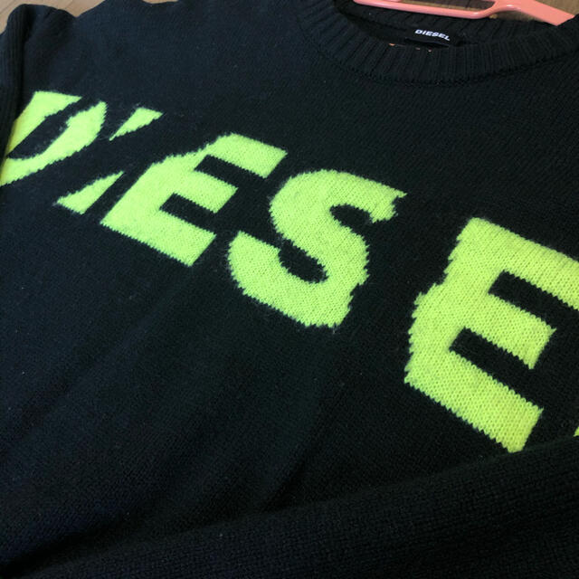 DIESEL(ディーゼル)のディーゼル　デザインロゴニット　セーター メンズのトップス(ニット/セーター)の商品写真