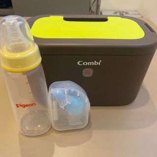 コンビ(combi)のおしりふきウォーマー　鼻吸い器　哺乳瓶　スタイ追加！本日1/31削除(ベビーおしりふき)