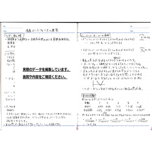 kkko様専用　証券アナリスト2次試験4科目合格ノートのデータ エンタメ/ホビーの本(語学/参考書)の商品写真