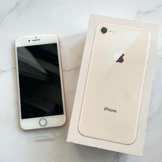 アイフォーン(iPhone)の値下げ◆iPhone8 64GB ゴールド simフリー(スマートフォン本体)