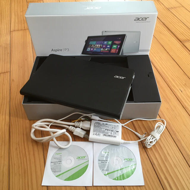 Acer(エイサー)のAcer Aspire P3＋Office2019付き スマホ/家電/カメラのPC/タブレット(ノートPC)の商品写真