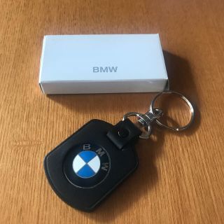 ビーエムダブリュー(BMW)の新品未使用　BMW レザーキーホルダー(キーホルダー)