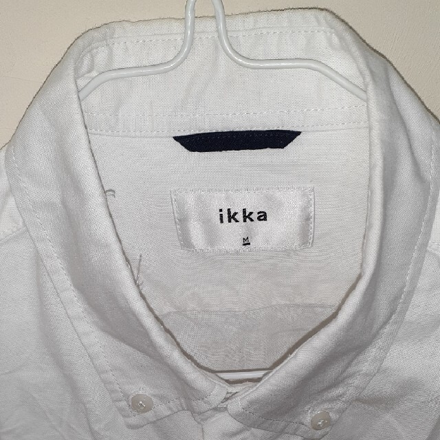 ikka(イッカ)の値下げ！ikka メンズシャツ(キッズでも可)　綿100%　Mサイズ メンズのトップス(シャツ)の商品写真