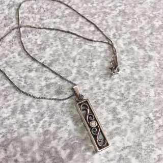 美品★シルバー925 ネックレス silver製 ベネチアンチェーン付(ネックレス)