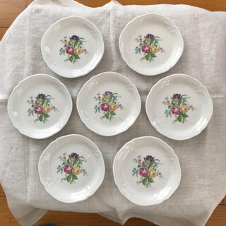 ローゼンタール(Rosenthal)のローゼンタール クラシックローズ  小皿 7枚　　リチャードジノリ　ピクルス皿(食器)