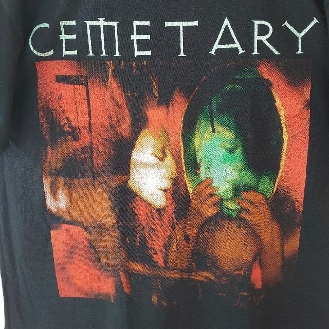 CEMETARYーBLACKVANITY ヘヴィメタルバンドTシャツ90s