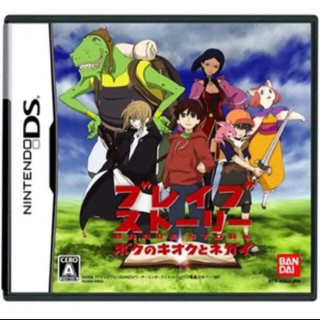 ニンテンドーDS(ニンテンドーDS)のNintendo DS『ブレイブストーリー　ボクのキオクとネガイ』 エンタメ/ホビーのゲームソフト/ゲーム機本体(携帯用ゲームソフト)の商品写真