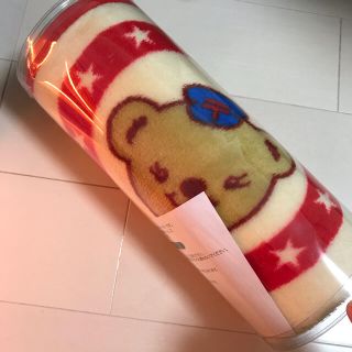 ぽすくま　ブランケット　ひざ掛け(ノベルティグッズ)