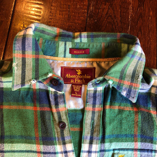 Abercrombie&Fitch(アバクロンビーアンドフィッチ)のアバクロ　チェックシャツ メンズのトップス(シャツ)の商品写真