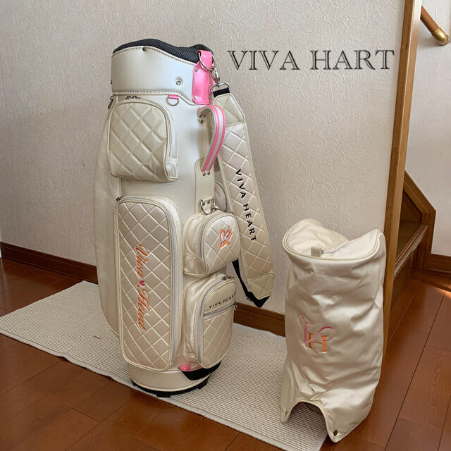 ⛳️綺麗❗️お洒落❗️レディースゴルフ❣️VIVA HART キャディバッグ