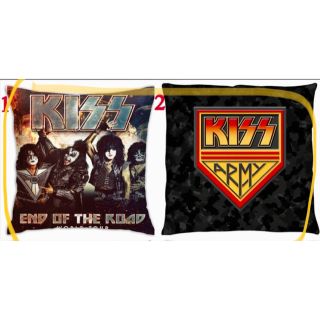 ザキッス(THE KISS)の新品未使用品！KISS  Tour クッションカバー2枚セット(ミュージシャン)