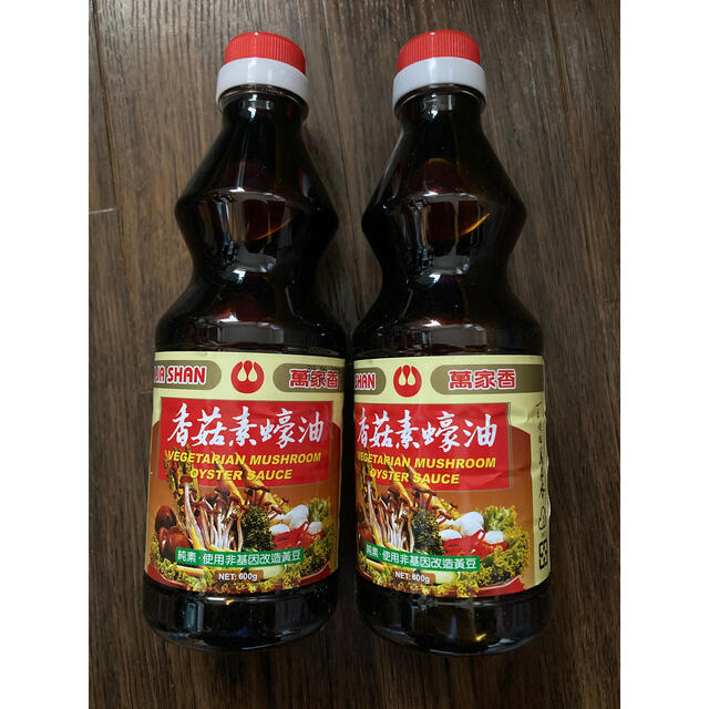 台湾 醤油 オイスターソース 香菇素蠔油 2pc