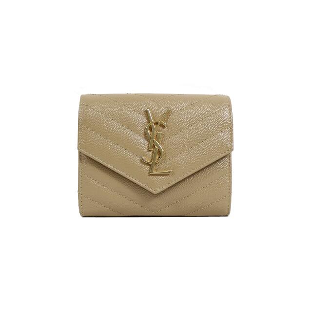 宅配便配送 S Lt - サンローラン SAINT LAURENT 三つ折り財布 三つ折り