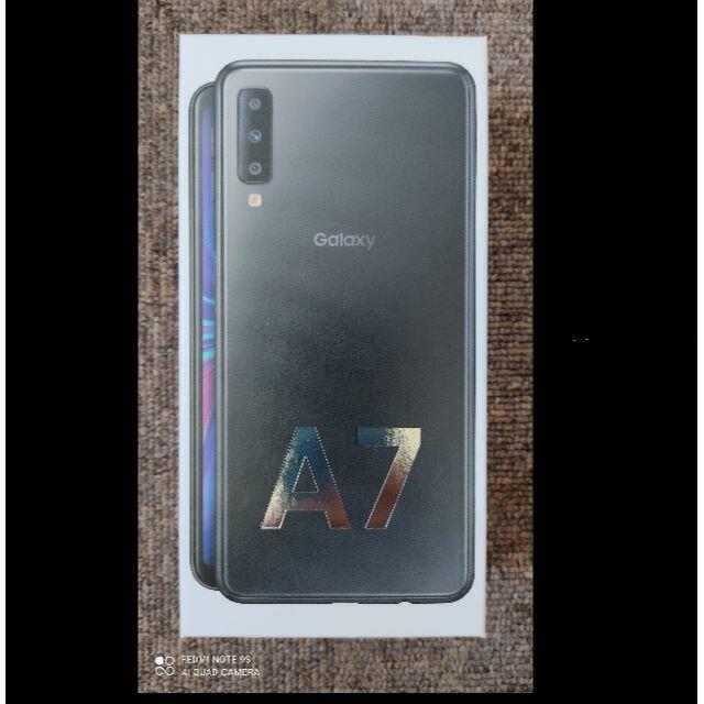 新品未開封　ギャラクシー　Galaxy A7 ブラック 64 GB SIMフリー